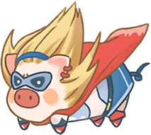 หมูยอดมนุษย์ (ตัวเมีย)