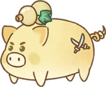 หมูน้ำเต้าสาม (ตัวเมีย)