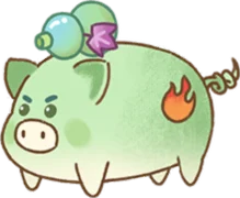 หมูน้ำเต้าสี่ (ตัวเมีย)