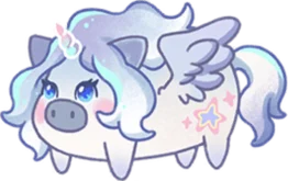 หมูยูนิคอร์น (ตัวเมีย)