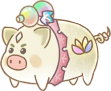 หมูน้ำเต้ายักษ์ (ตัวเมีย)