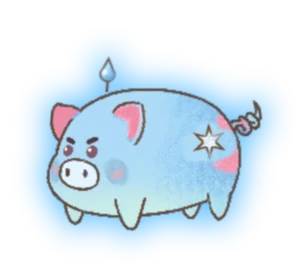 หมูออร่าฟ้า (ตัวเมีย)