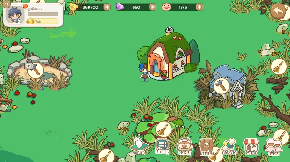 บ้านและสวนของผู้เล่น